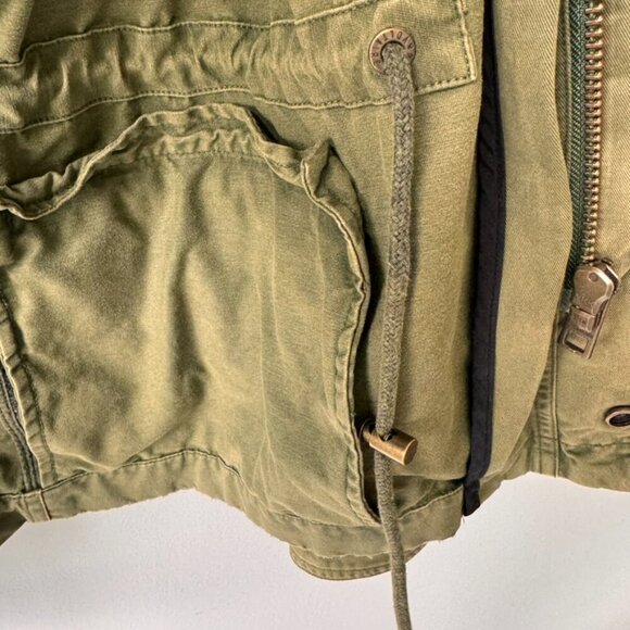 Zadig & Voltaire Kayak Green Utility Military Jacket - Picture 9 of 10
